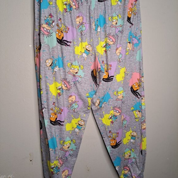 Nickelodeon Gray Pajama Pants with Colorful Cartoon Print - Picture 4 of 4